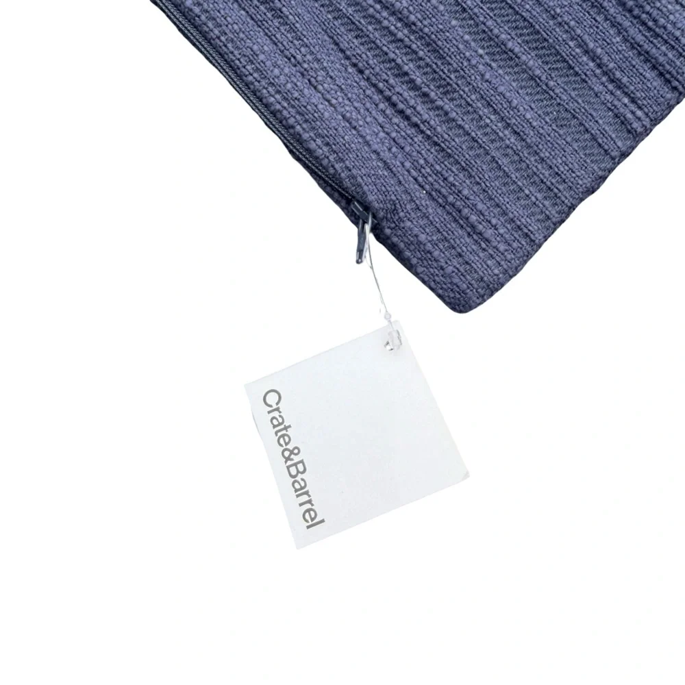 Crate&Barrel Textured Square Pillow Cover NWT